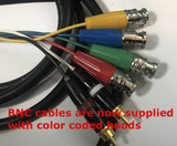 Saturn BNC and audio cable - Pro Coaxial Multicore for PVM monitor and Extron