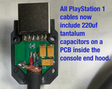 Retro Access Sony PlayStation PS1 only RGB SCART lead Sync on Luma cable cord lead