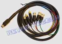 Genesis 2 BNC and audio cable - Pro Coaxial Multicore for PVM monitor and Extron
