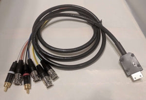 Retro Access Dreamcast 15kHz/31kHz 480i/480p BNC Cable