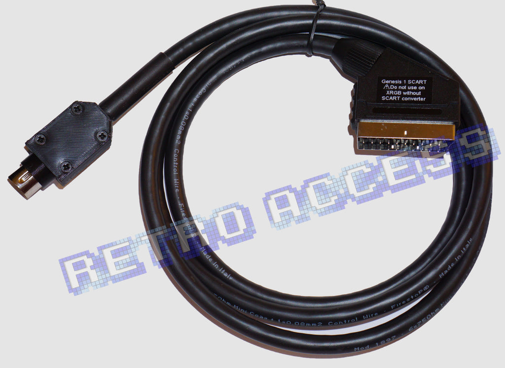 Retro Access Sega Genesis 1 Master System 1 CVBS Megadrive RGB SCART cable