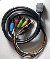 Retro Access PlayStation 1 csync BNC and audio cable Pro Coaxial Multicore for PVM monitor