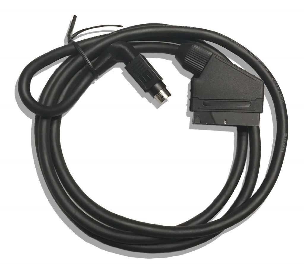 Retro Access Fortraflex - NTSC Sega Saturn right angled stereo csync RGB SCART cable lead cord