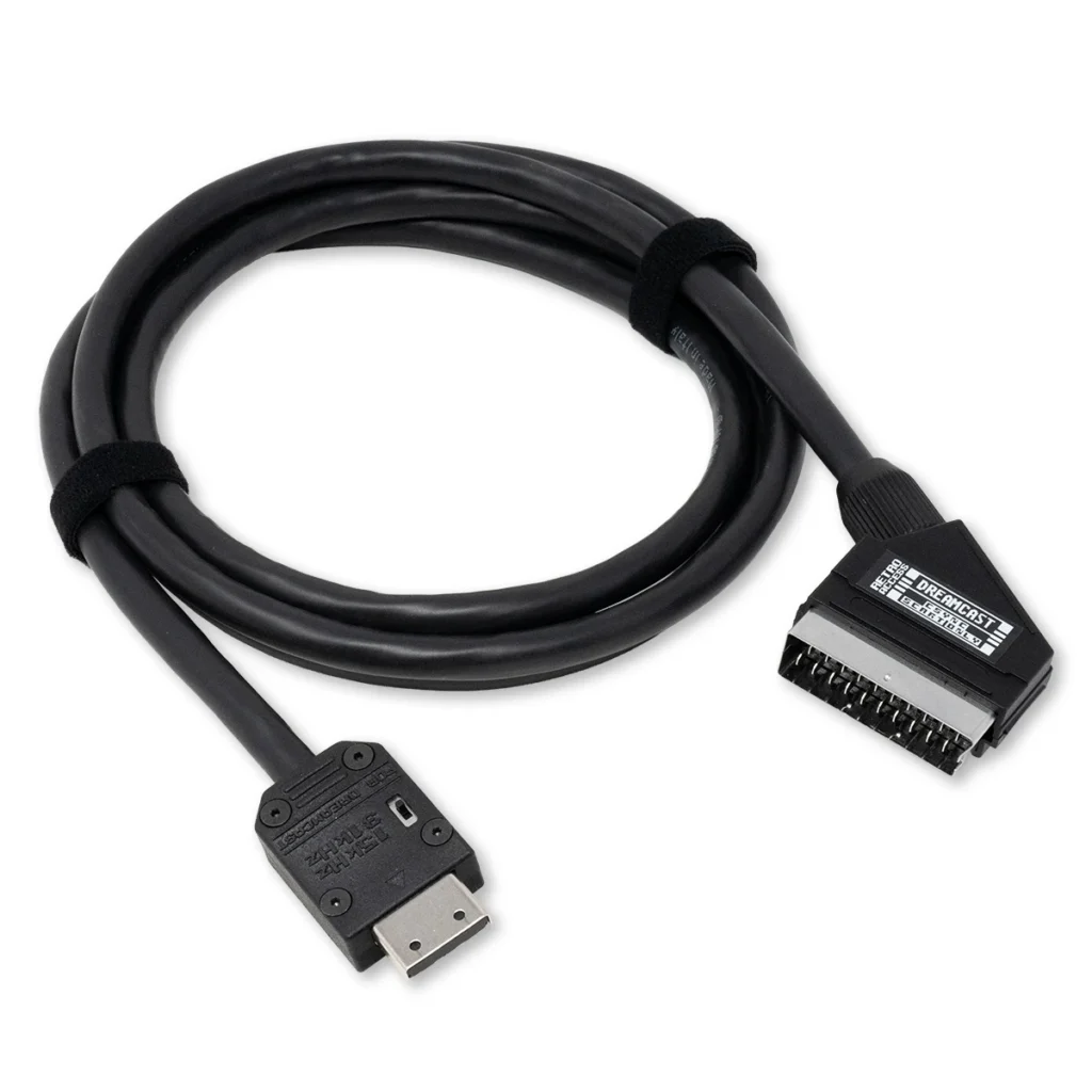 Dreamcast RGB SCART 75 Ohm Coaxial Pro Cable 15 / 31 kHz