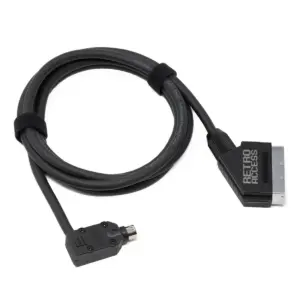 Genesis 3 RGB SCART Fortraflex Cable with 90° Connection