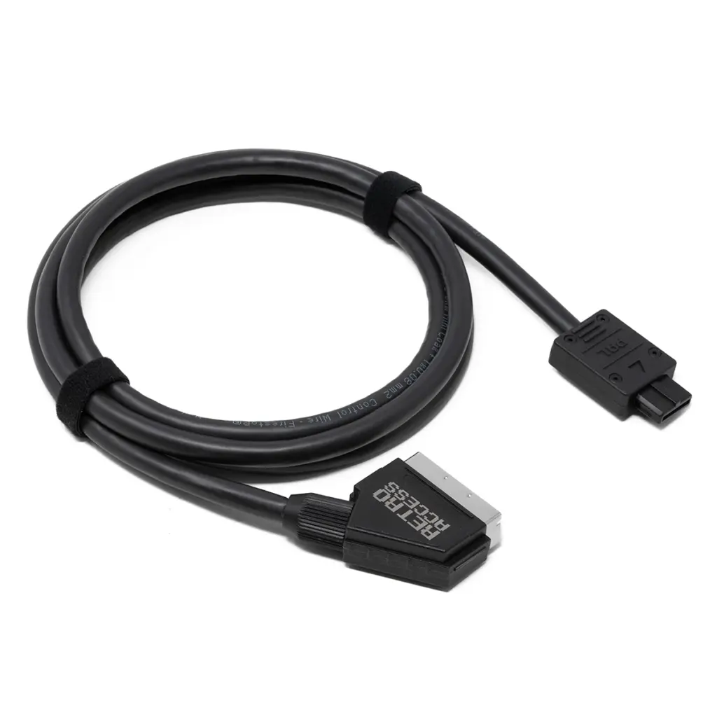 GameCube (PAL) RGB SCART 75 Ohm Coaxial Pro Cable (CVBS)