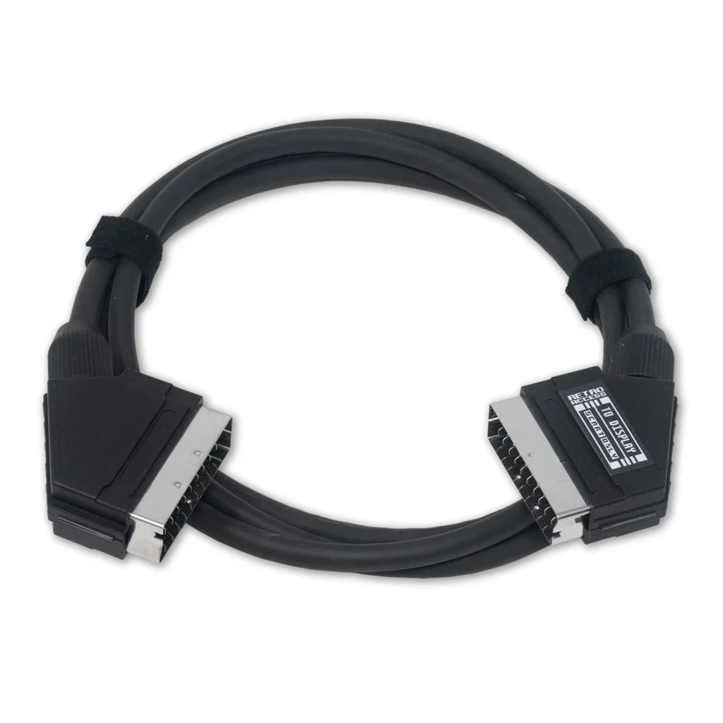 SCART Male to Male Fortraflex Patch Cable