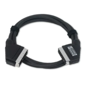SCART Male to Male Fortraflex Patch Cable