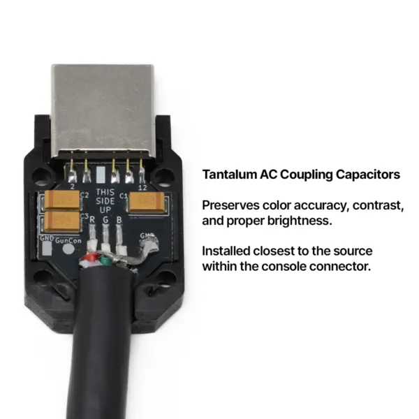 PlayStation 1 RGB SCART 75 Ohm Coaxial Pro Cable – Retro Access