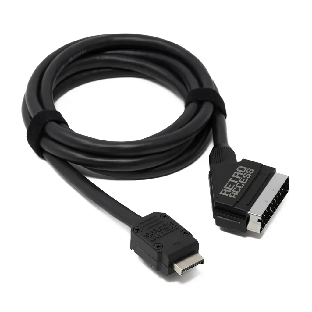 PlayStation 1 RGB SCART 75 Ohm Coaxial Pro Cable