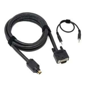 Saturn to HD15 (D-Sub) 75 Ohm Coaxial Pro Cable