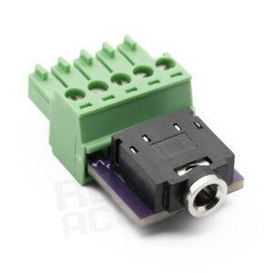 Adapter, 3.5mm TRS to Phoenix for Extron Crosspoint, MVX