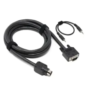 Neo Geo AES, CD to HD15 (D-Sub) 75 Ohm Coaxial Pro Cable