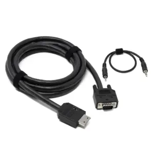 Dreamcast to HD15 (D-Sub) 75 Ohm Coaxial Pro Cable