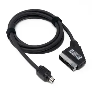 Mini-DIN 8 RGB SCART Fortraflex Cable
