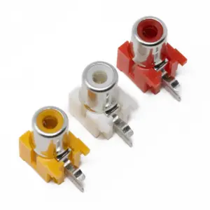 PCB Mount, Female, AV-5 RCA Horizontal
